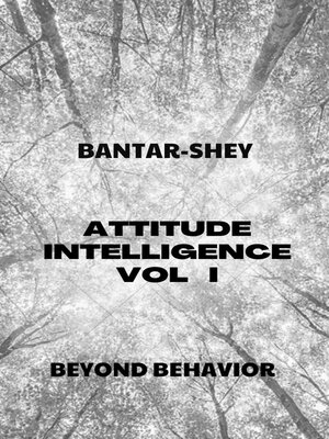 cover image of Attitude Intelligence, Volume 1